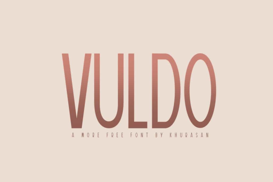 Vuldo Sans Serif Font Image 1