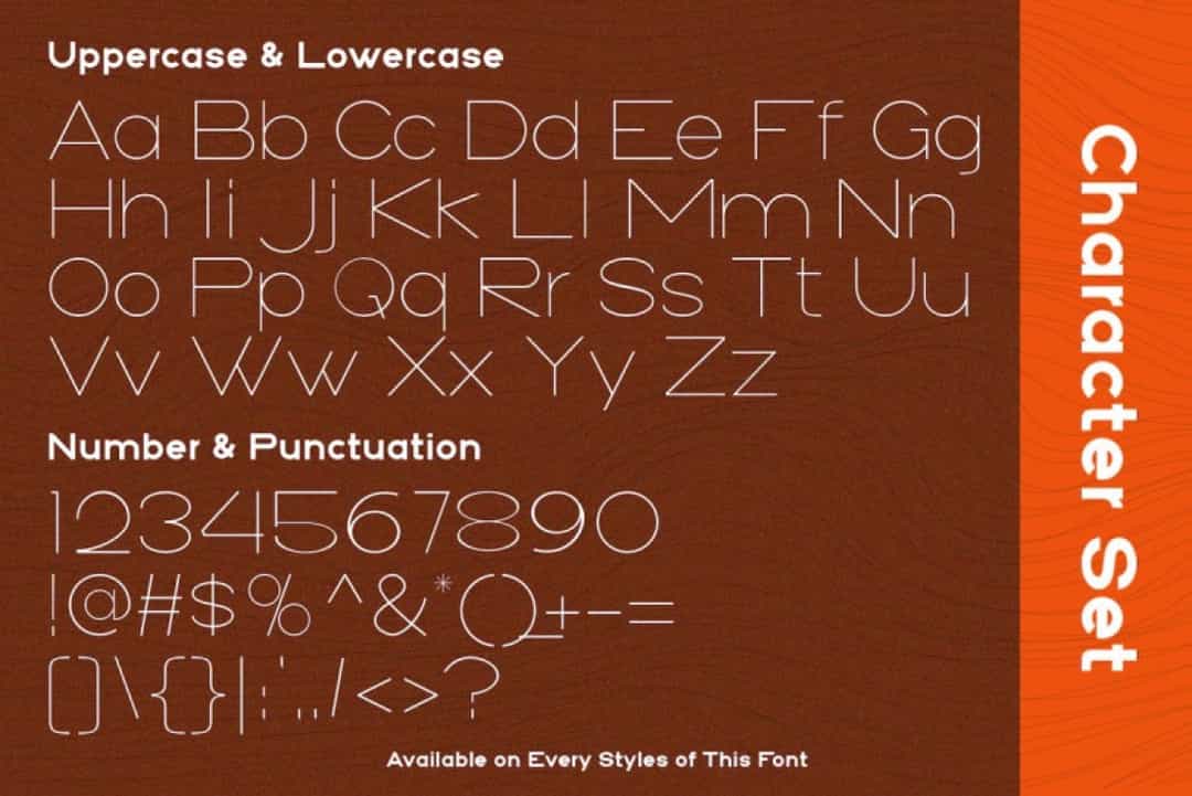 Aginoe Modern Sans Font Family Image 4