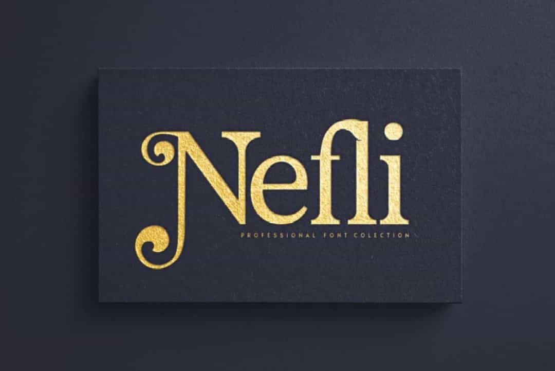Mogella Bold Serif Typeface Image 2