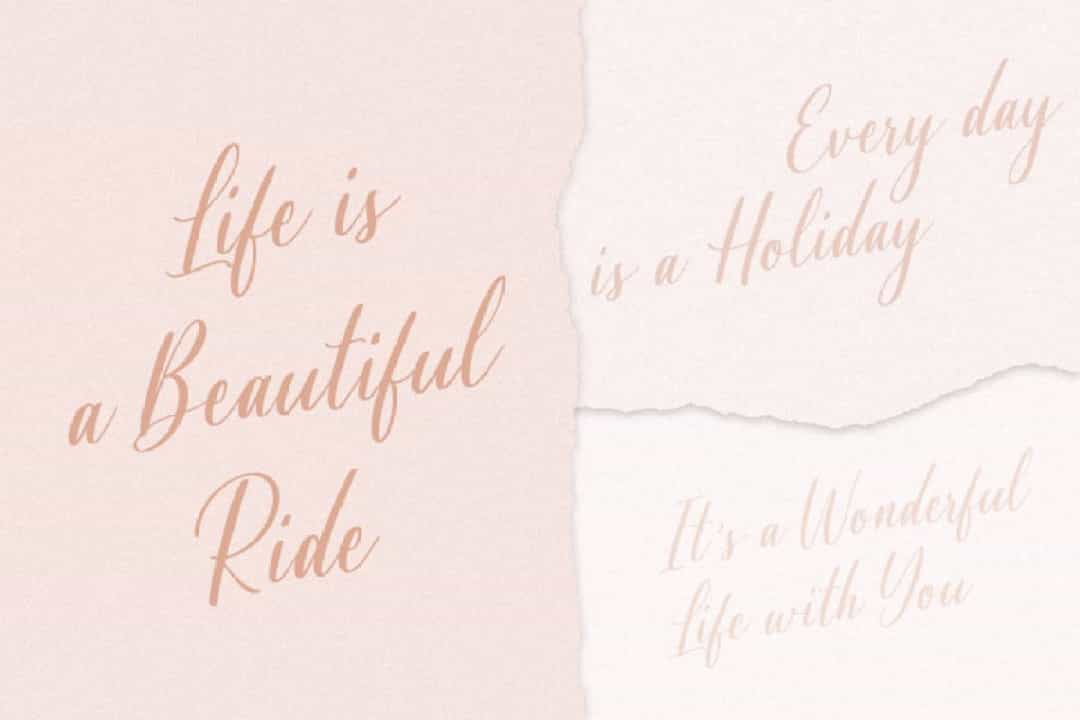 Agnetta Calligraphy Script Font Image 2