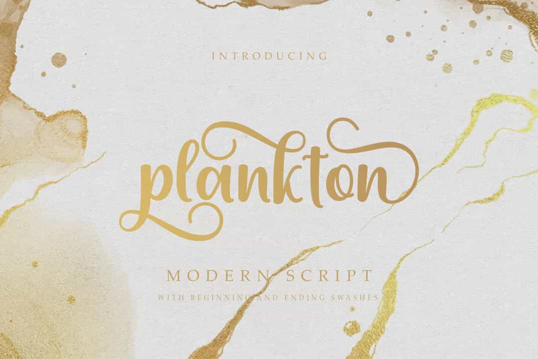 Plankton Font Image 1