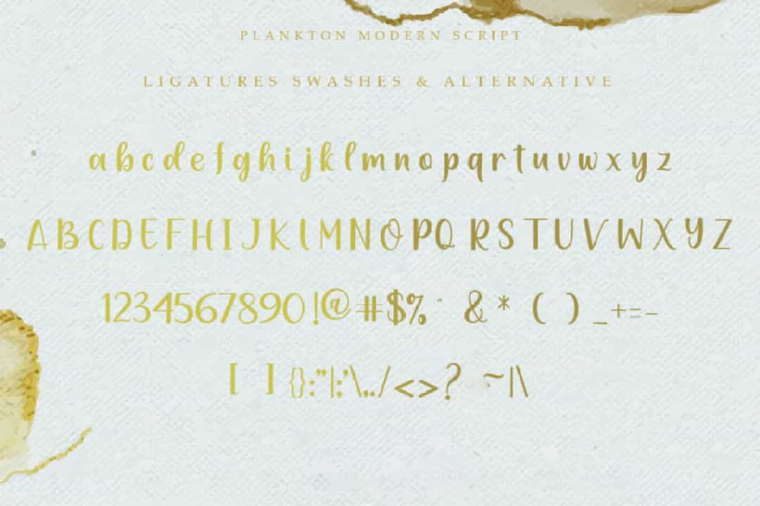 Plankton Font Image 3