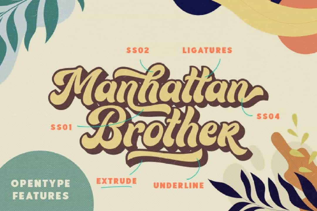 Routhers Retro Bold Script Font Image 5