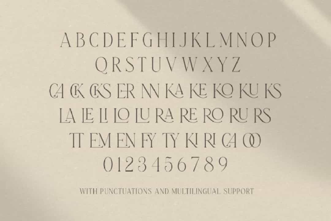 Laterlocks Typeface Image 6
