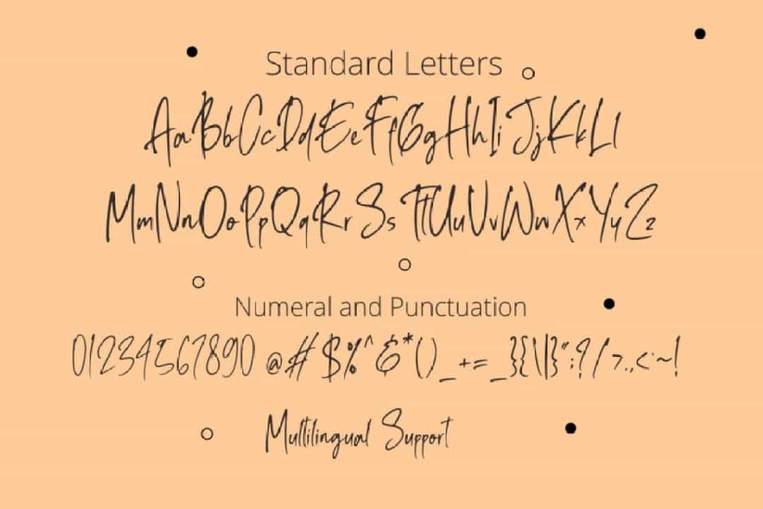Ballpoin Rush Handwritten Script Font Image 3