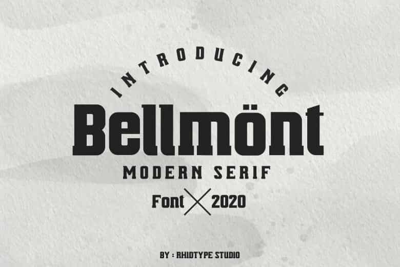 Bellmönt Modern Serif Typeface Image 1