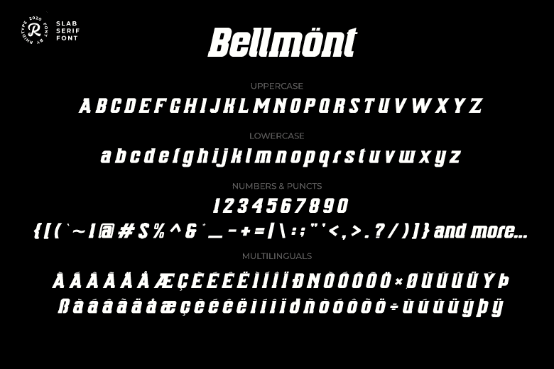 Bellmönt Modern Serif Typeface Image 3