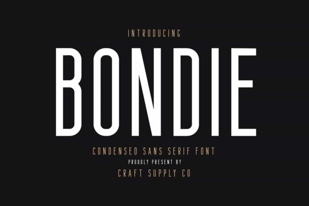 Bondie Sans Font Image 1