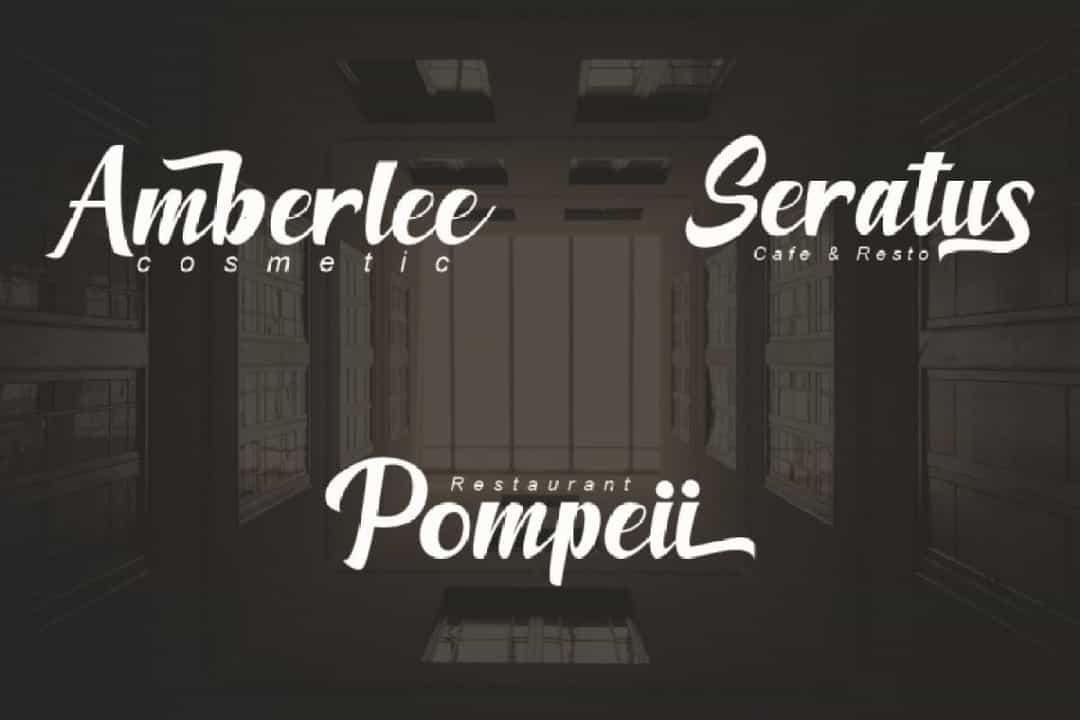 Amberllee Modern Script Typeface Image 3