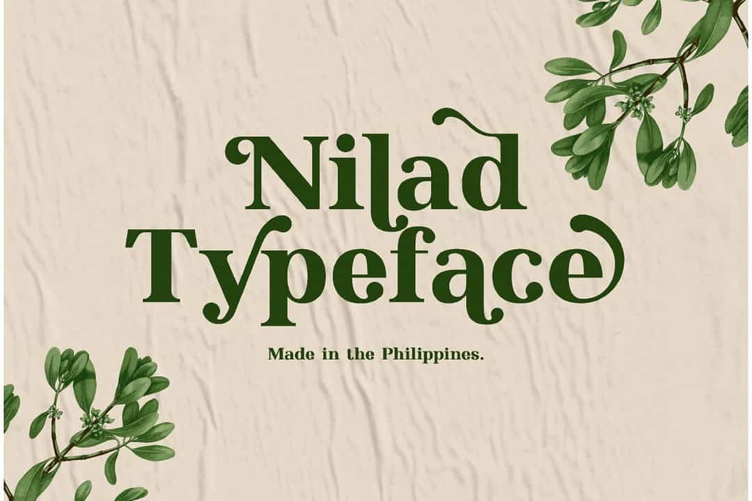 Nilad Modern Serif Typeface Image 1