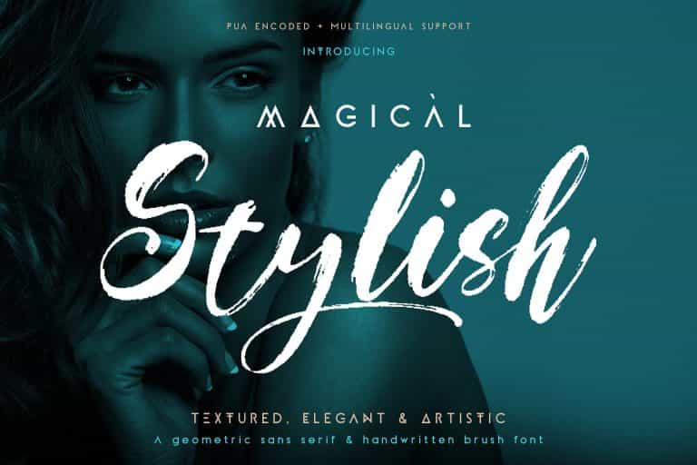 Magical Stylish Font Duo Image 1