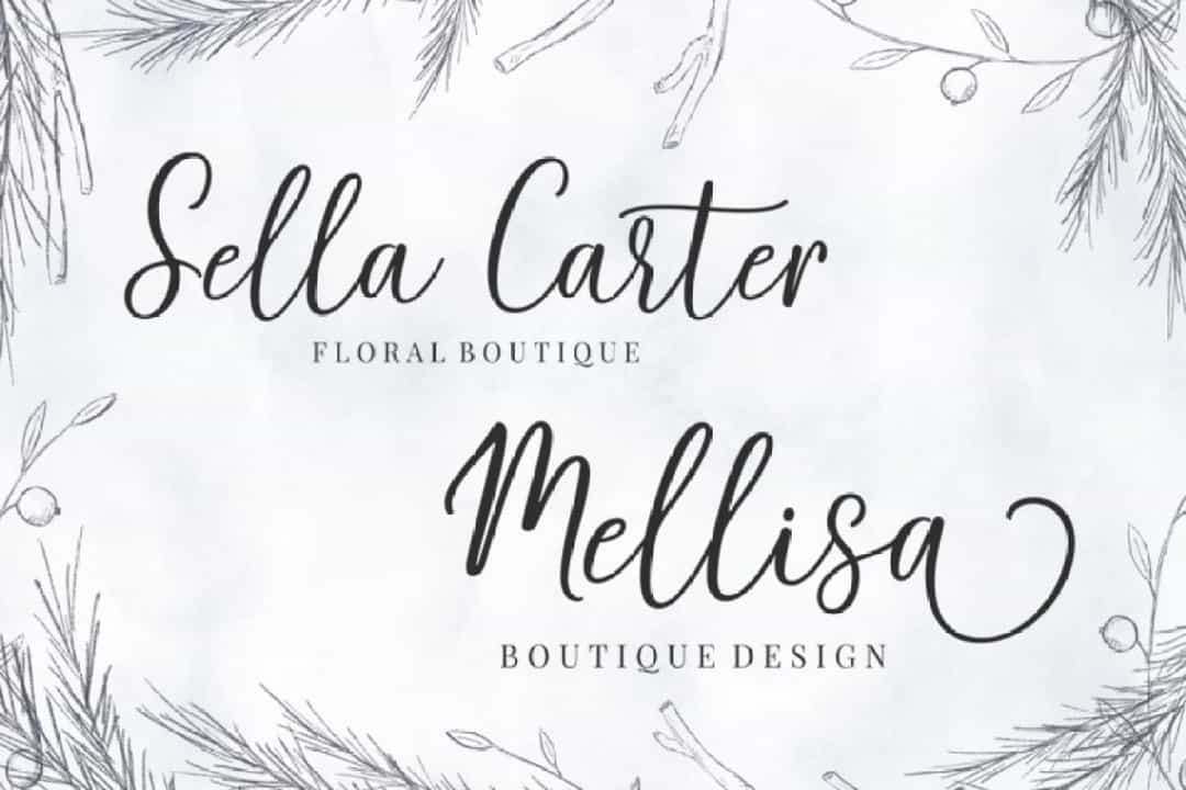 Mobaster Modern Handwritten Script Font Image 3