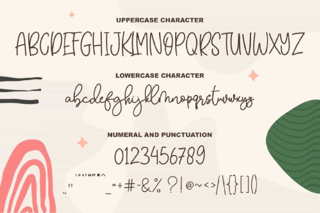 Berkyn Romance Playful Handwritten Font Image 3