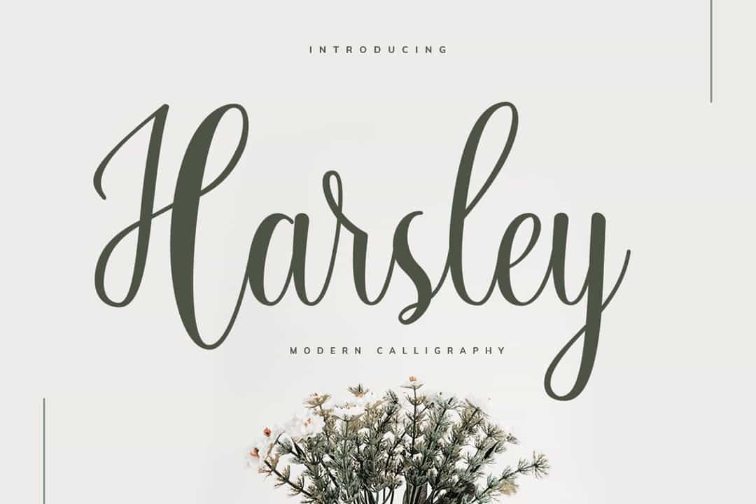 Harsley Font Image 1