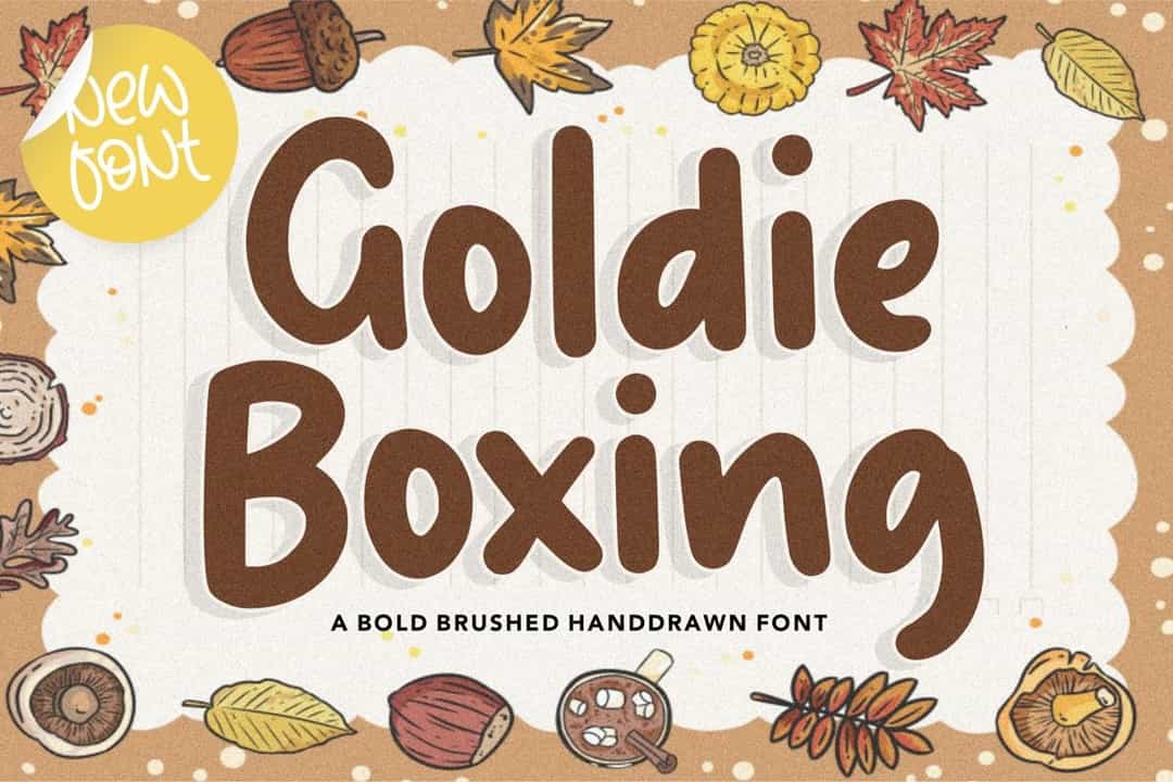 Goldie Boxing Font Image 1