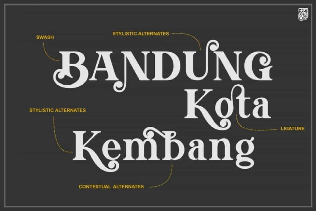 Morning Sunshine Modern Serif Typeface Image 2