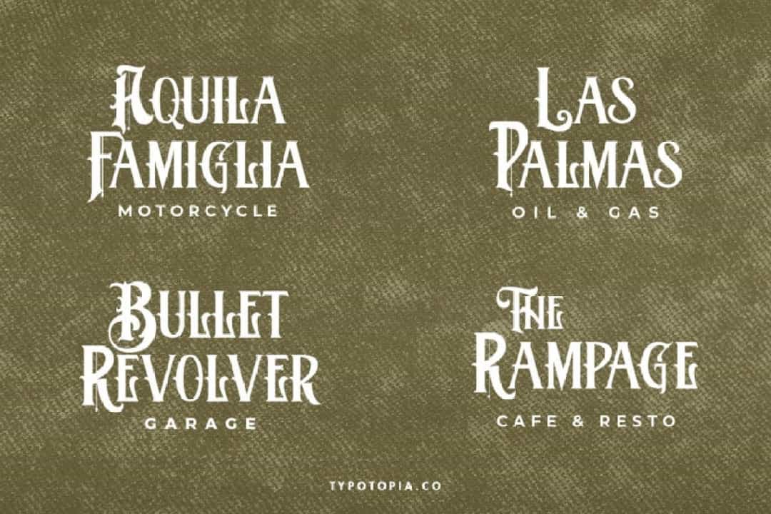 Bombaya Display Serif Font Image 2