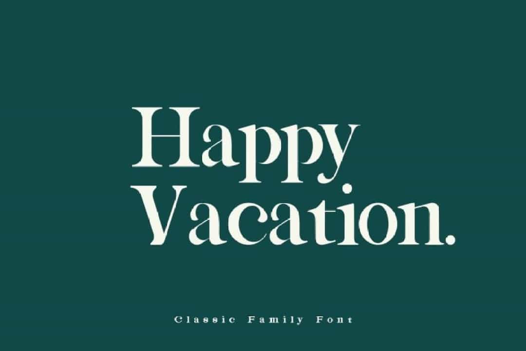 Magazine Classic Serif Font Image 3