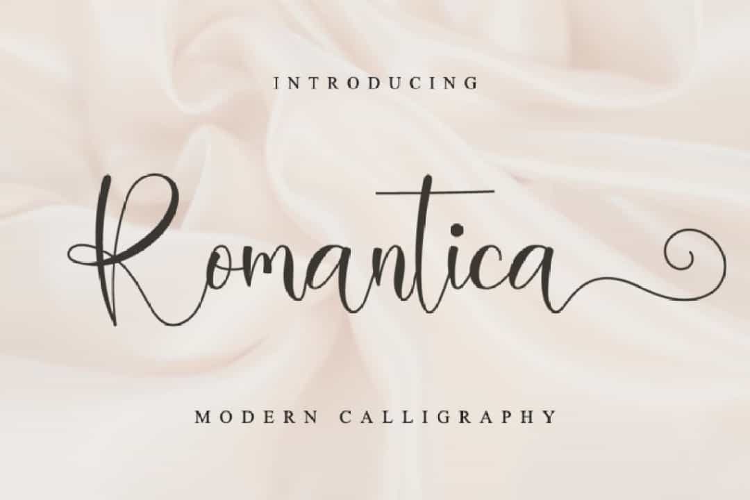 Romantica Typeface Image 1