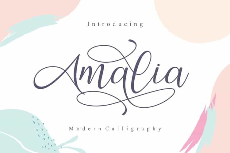 Amalia Font Image 1