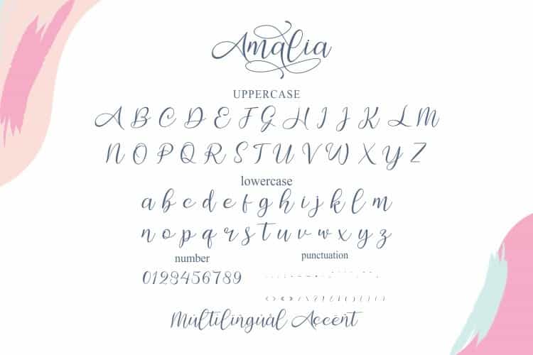 Amalia Font Image 3