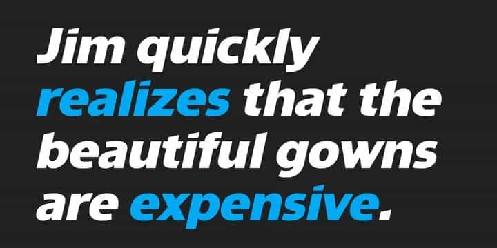 Evander Sans Serif Typeface Image 3