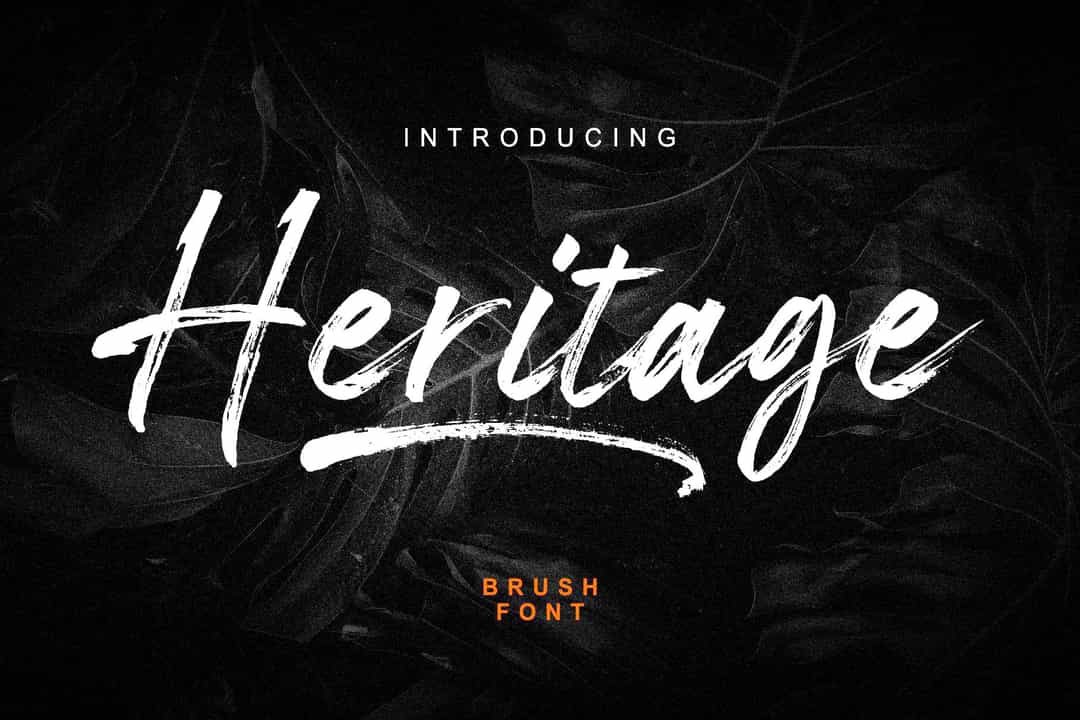 Heritage Typeface Image 1