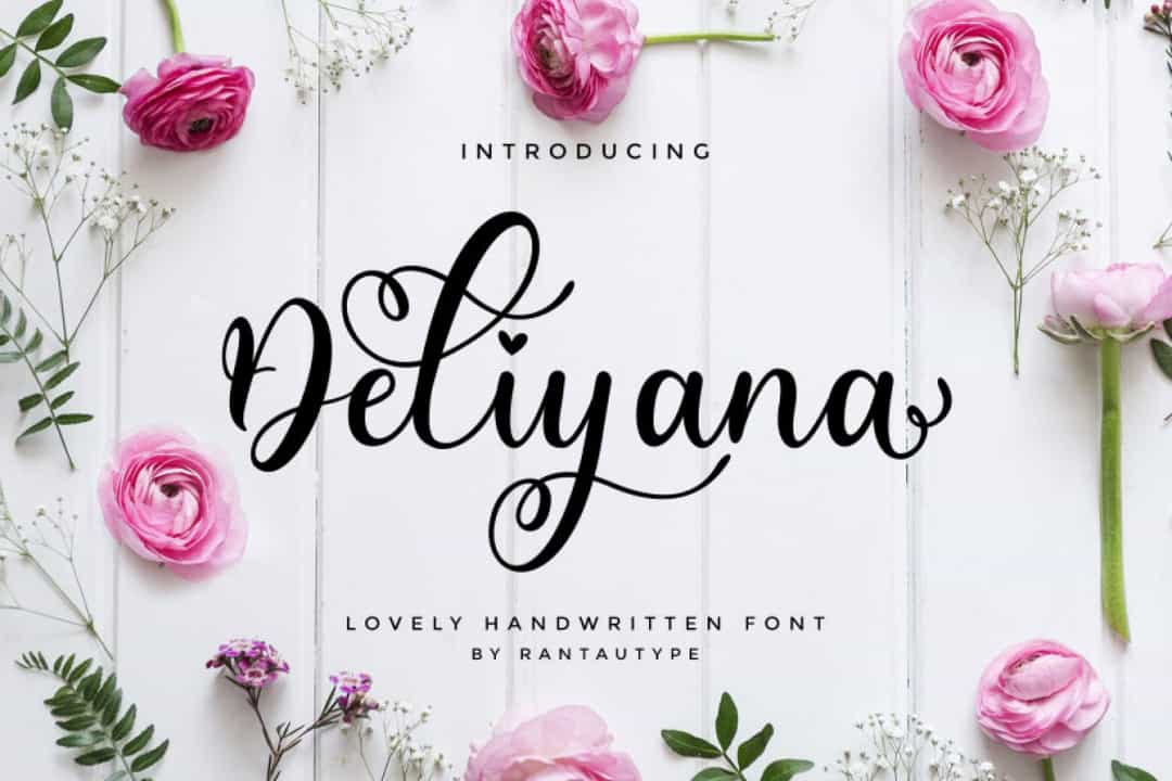 Deliyana Font Image 4