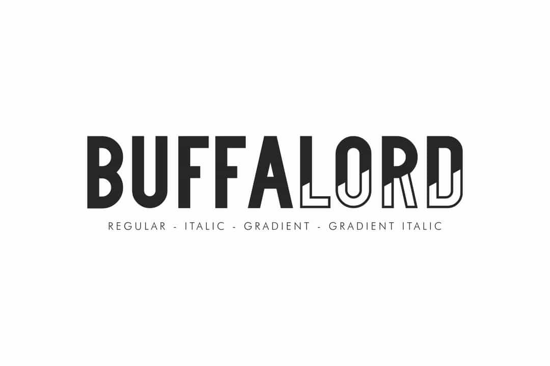 Buffalord Sans Serif Font Family Image 1