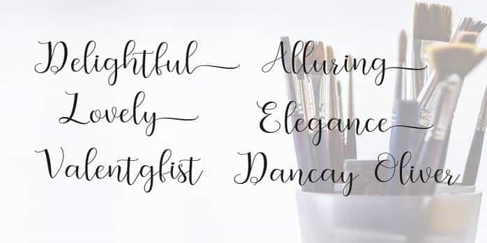 Seabright Script Font Image 2