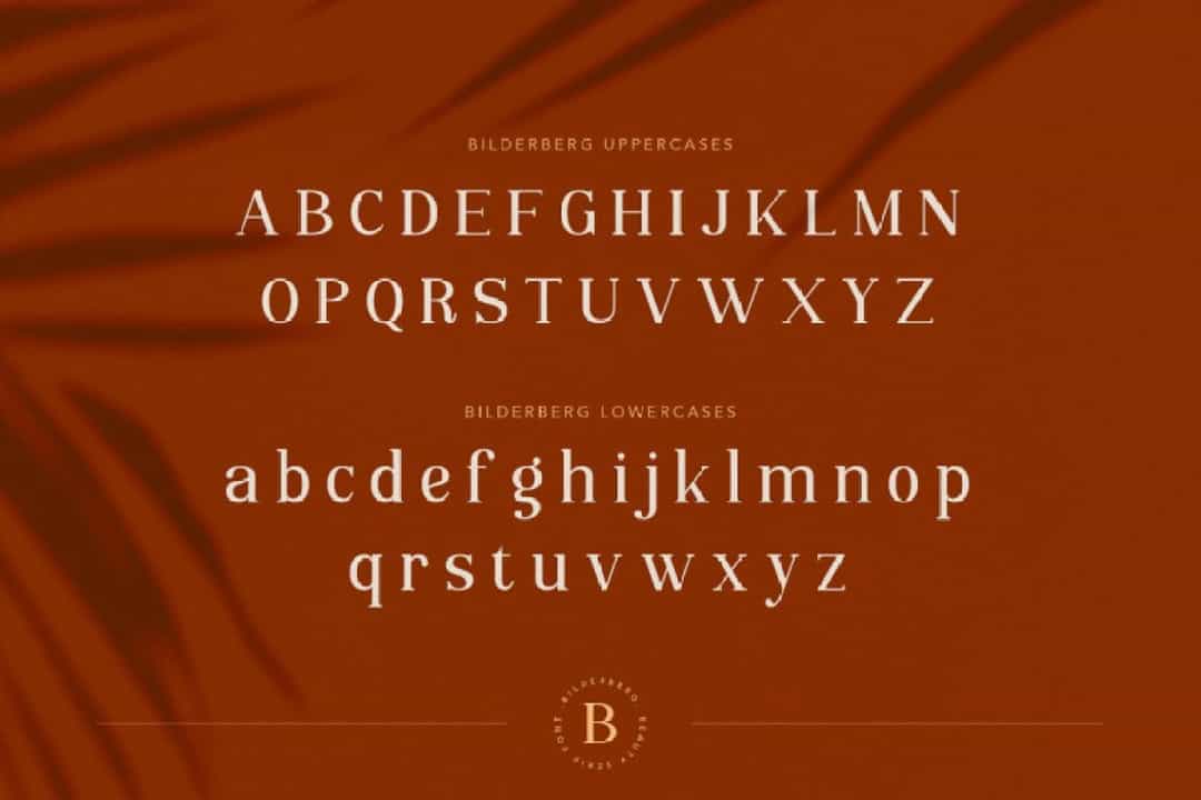 Bilderberg Beauty Serif Font Image 3