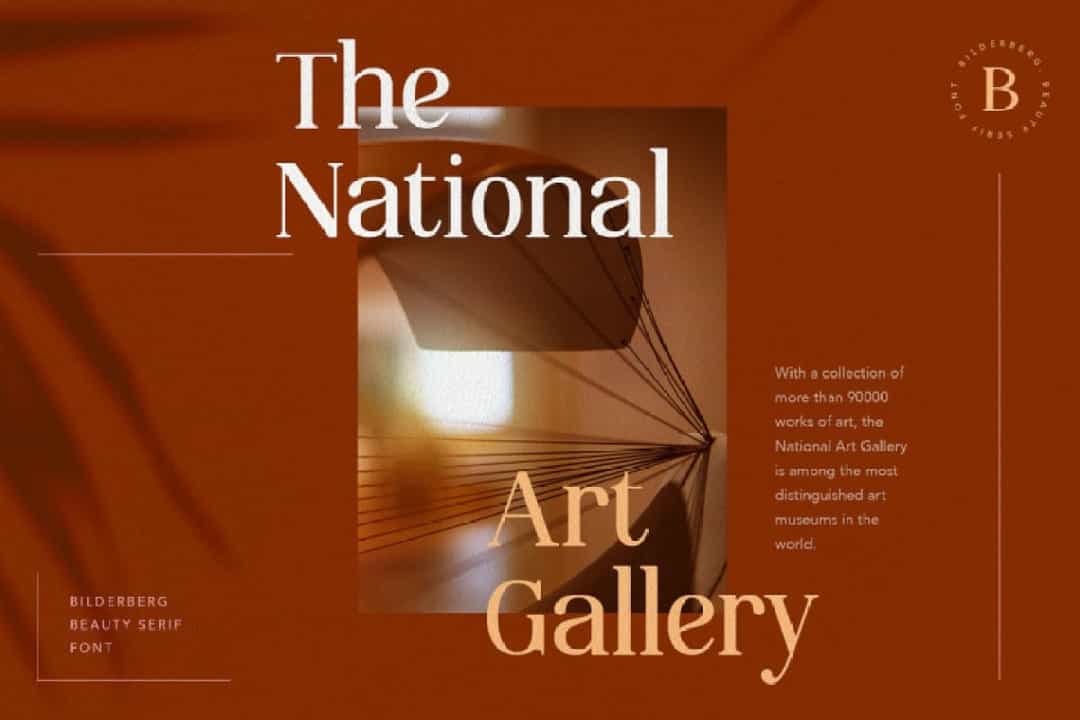 Bilderberg Beauty Serif Font Image 5