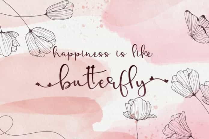 Calliope Modern Calligraphy Script Font Image 2