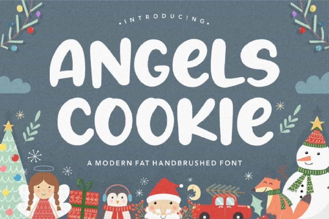 Angels Cookie Font Image 1