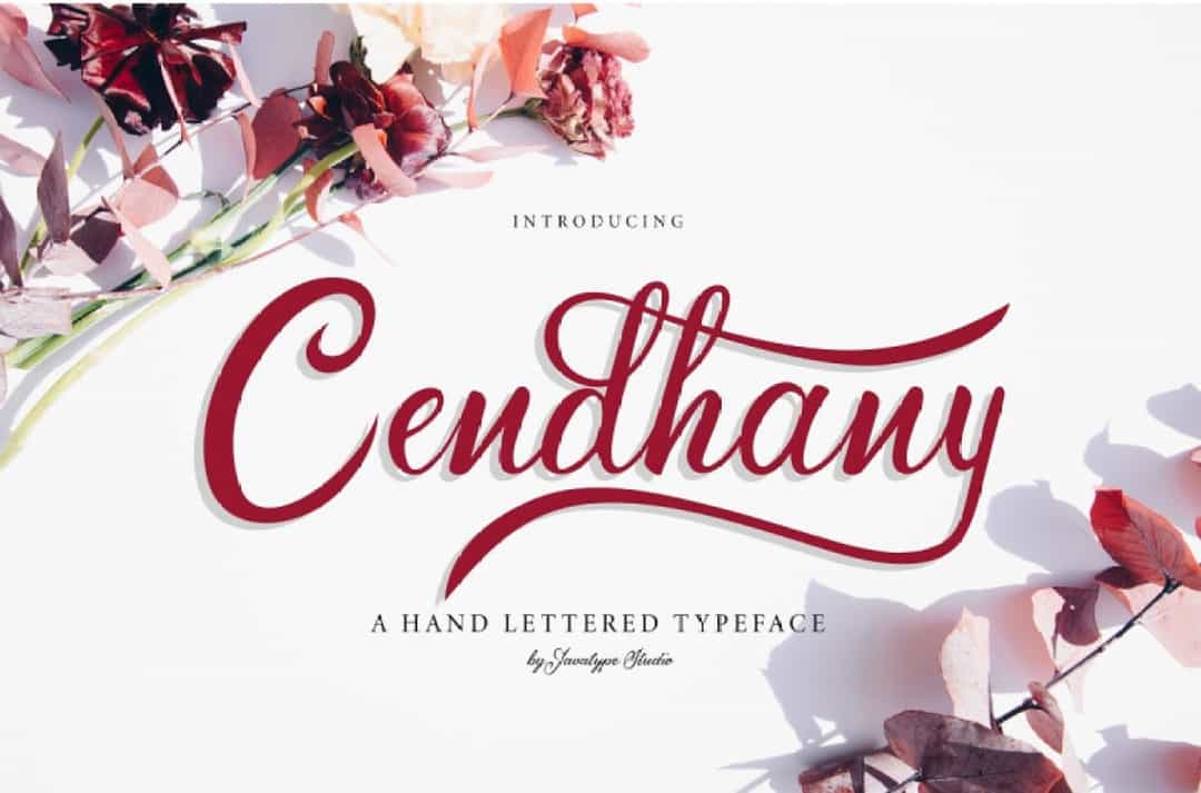 Cendhany Typeface Image 1
