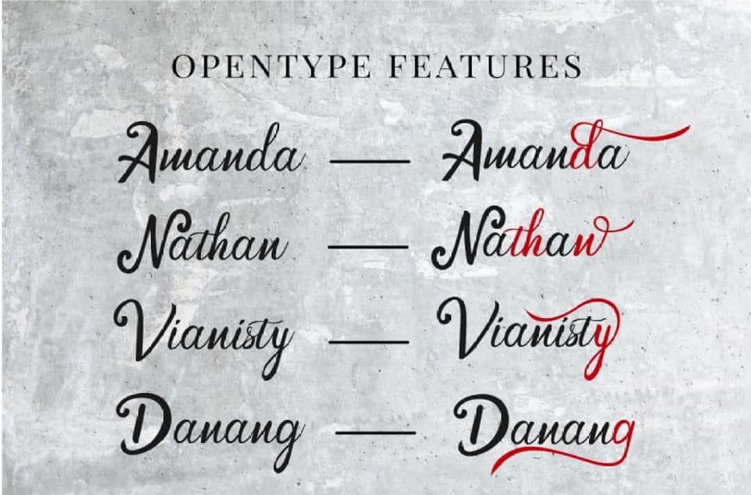 Cendhany Typeface Image 2