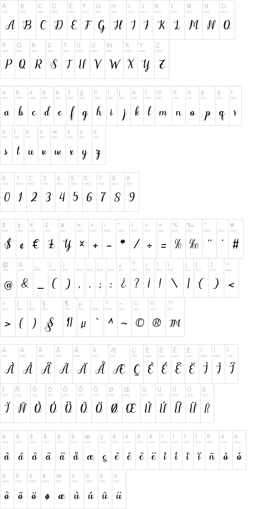 Odelette Font Image 2