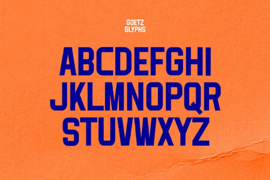 Goetz Condensed Display Font Image 3