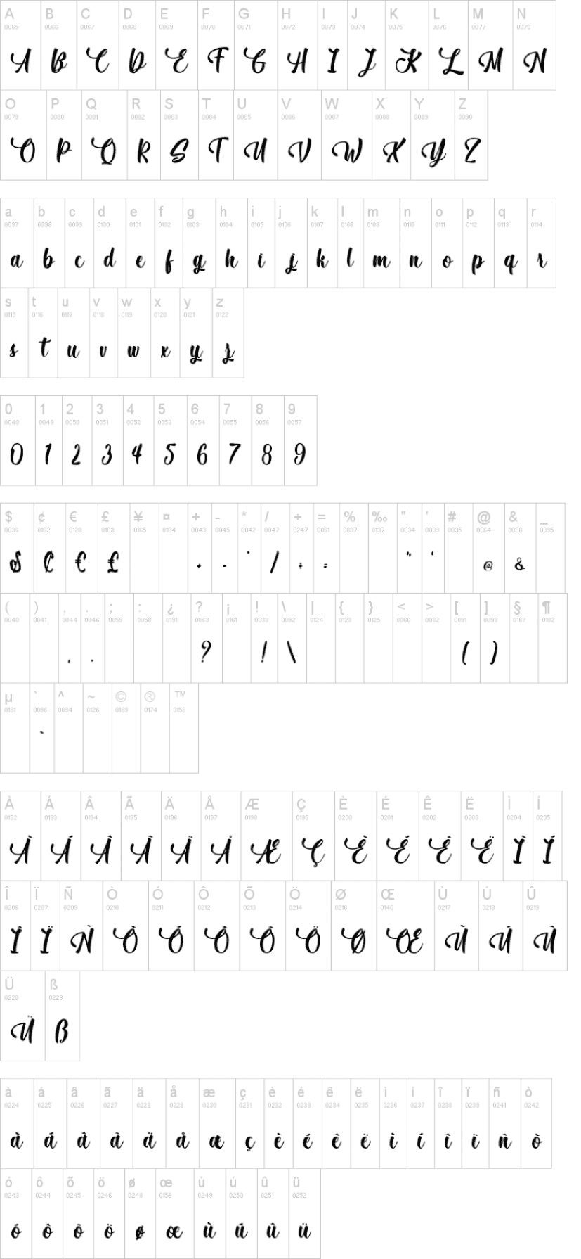 December Pastel Font Image 2