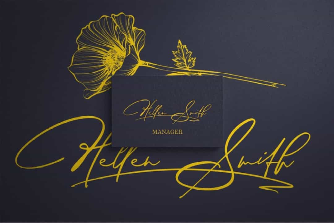 Monarchy Signature Script Font Image 2