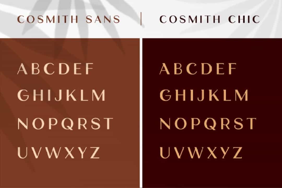 Cosmith Elegant Sans Serif Font Image 3