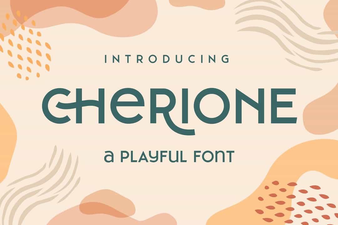 Cherione Sans Serif Font Family Image 1