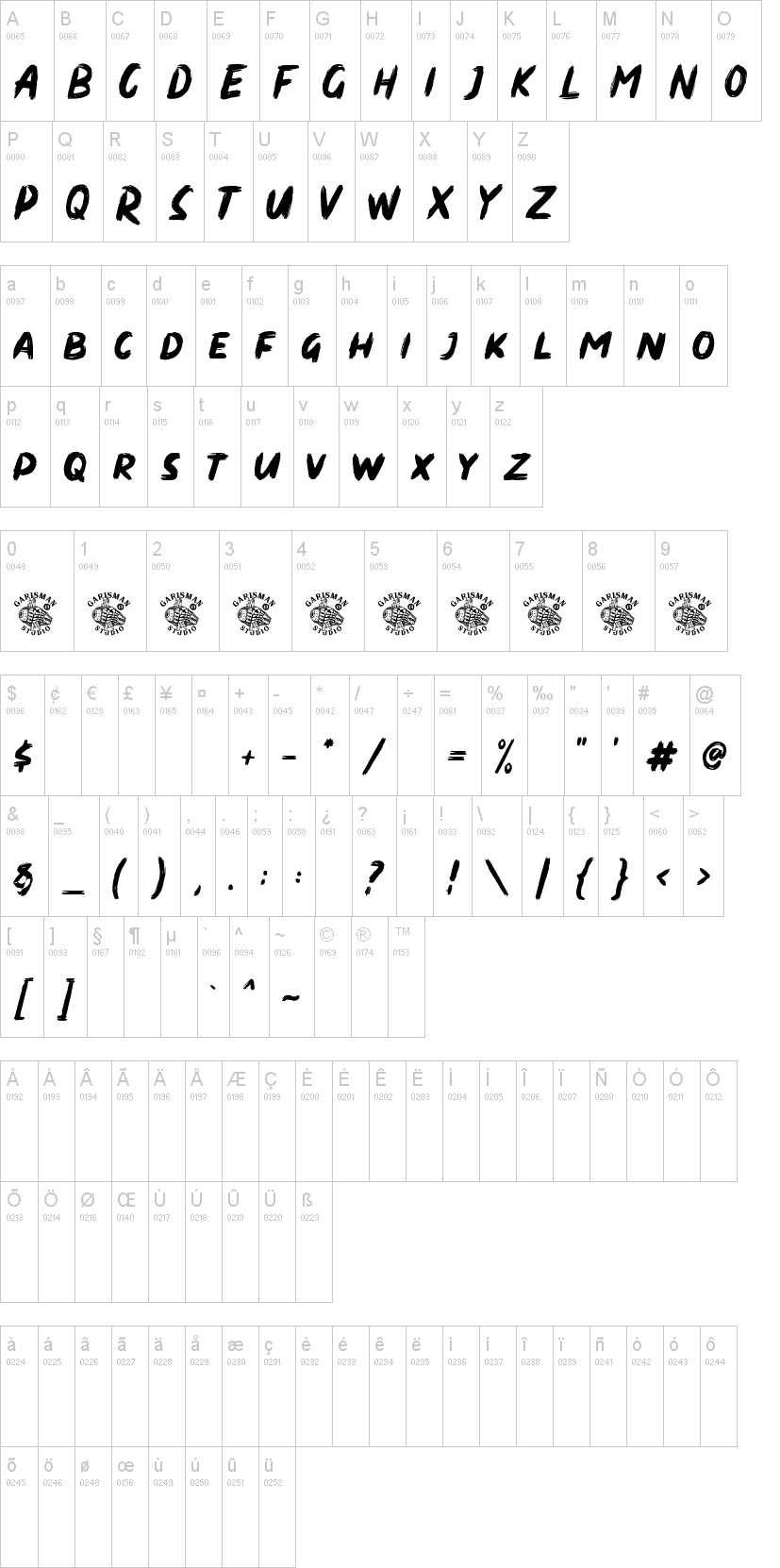 Dirty Brush Font Image 2