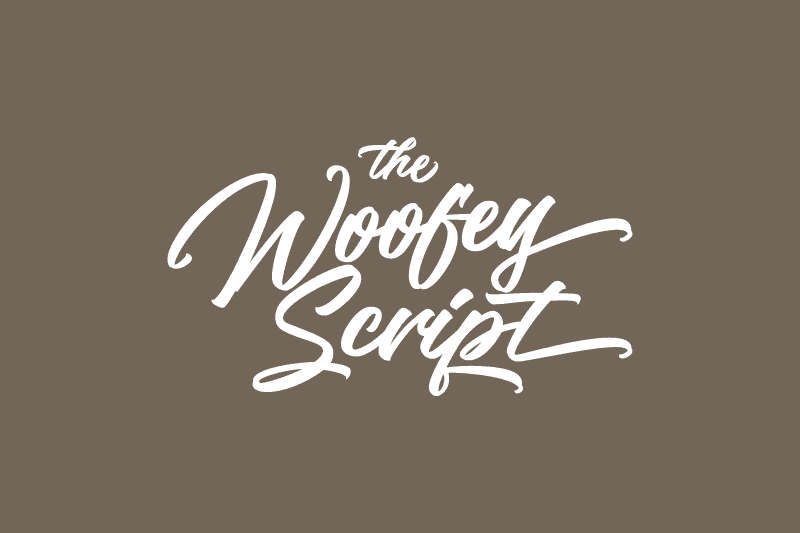The Woofey Script Font Image 1