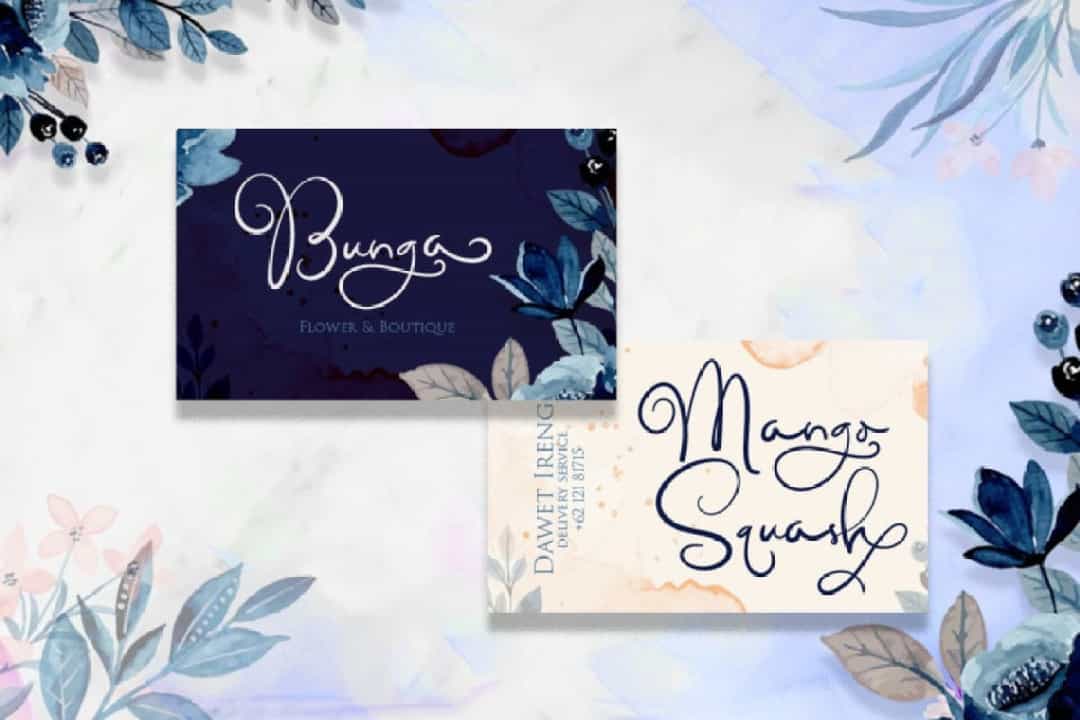 Childish Calligraphy Script Font Image 2