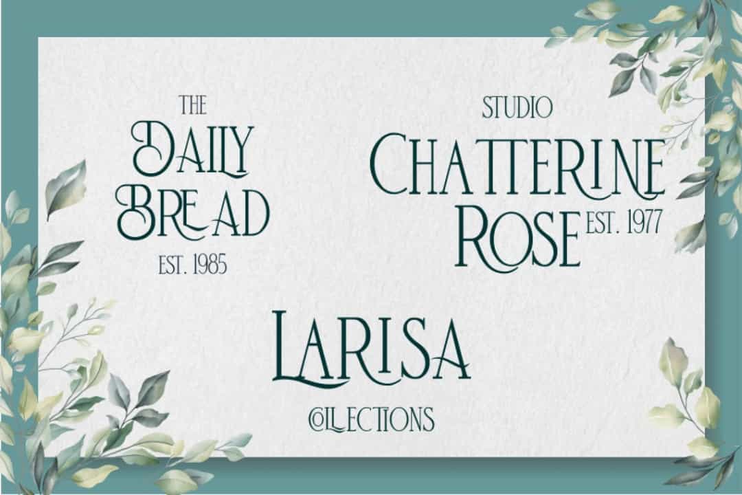 De Bambeet Serif Typeface Image 2