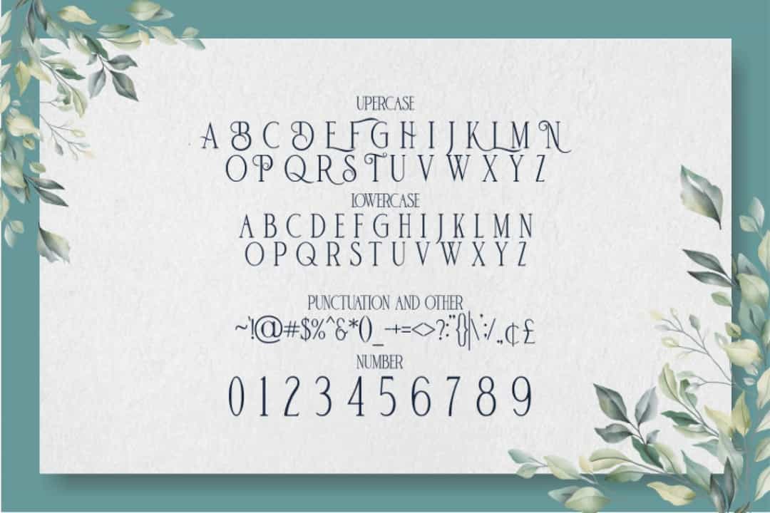 De Bambeet Serif Typeface Image 3