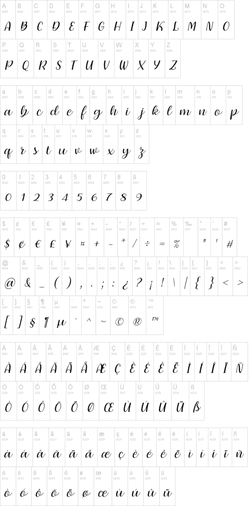 Dearly Loved One Font Image 2