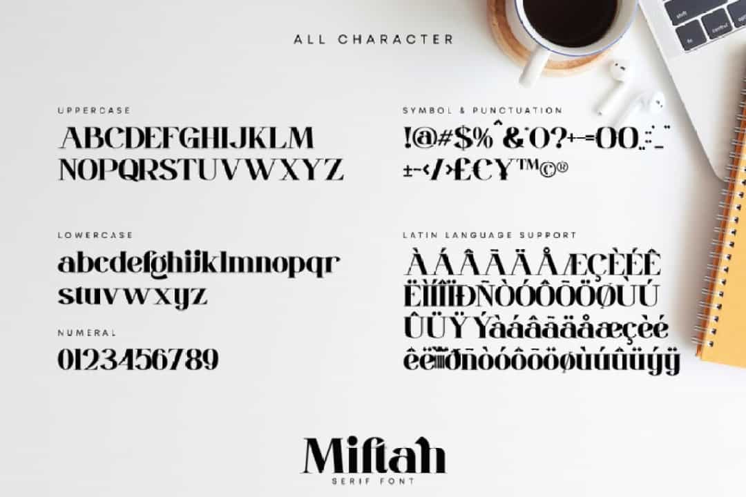 Miftah Modern Serif Font Image 3