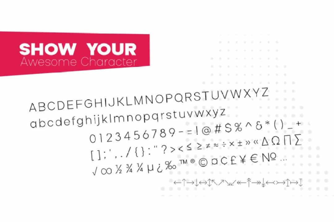 Aceh Geometric Sans Serif Font Image 3